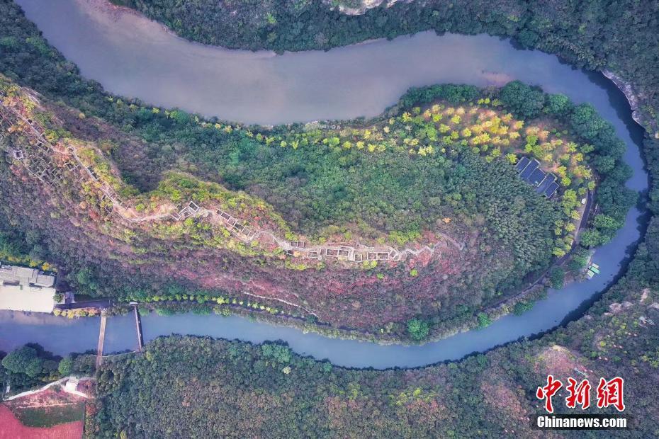 航拍湖北襄陽古山寨：中國版“馬丘比丘”