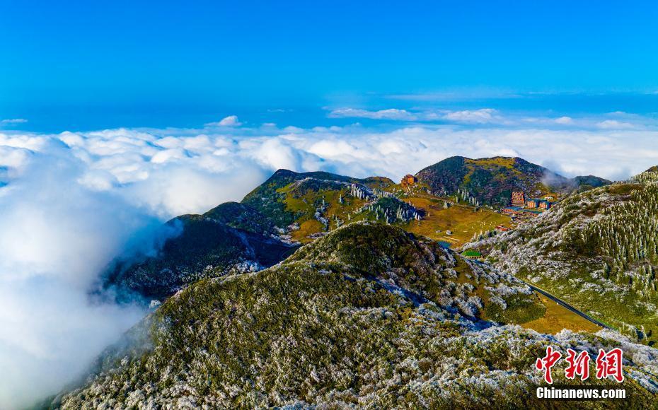 重慶金佛山：雪霽云海美如畫