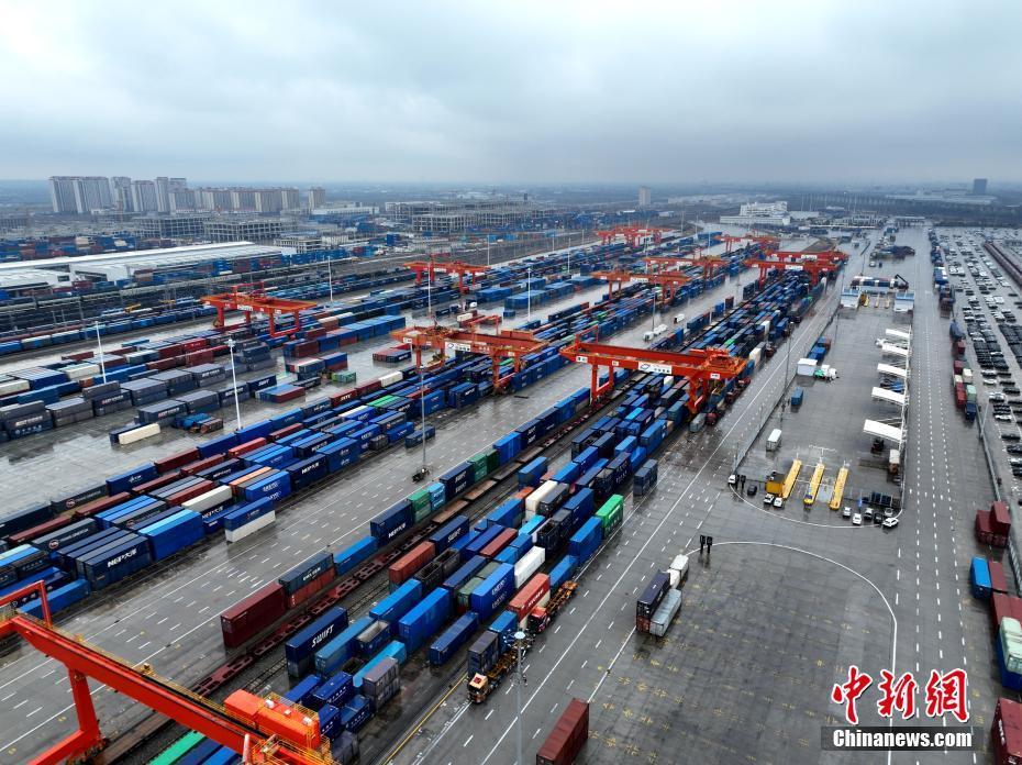 中歐班列（西安）2025年已開行600列