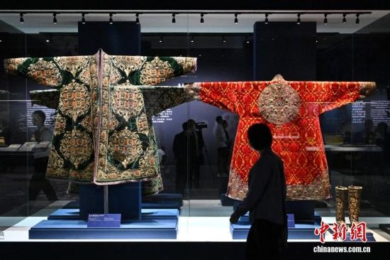 “文明的星河——上海合作组织国家博物馆藏文物联展”在中国国家博物馆开幕