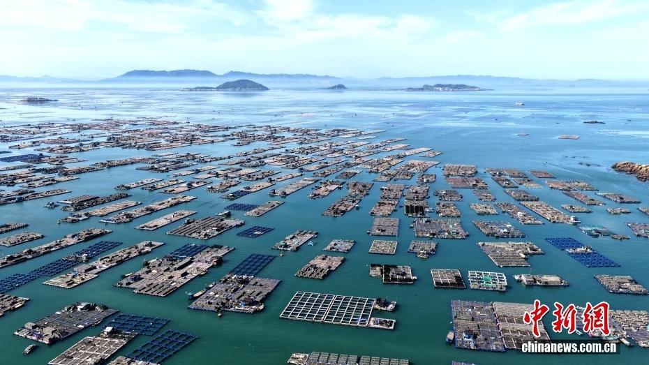 福建連江：海上春耕忙 牧漁繪新景