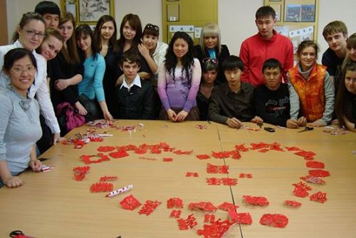 俄伊尔库茨克国立大学孔子学院举办文化交流活